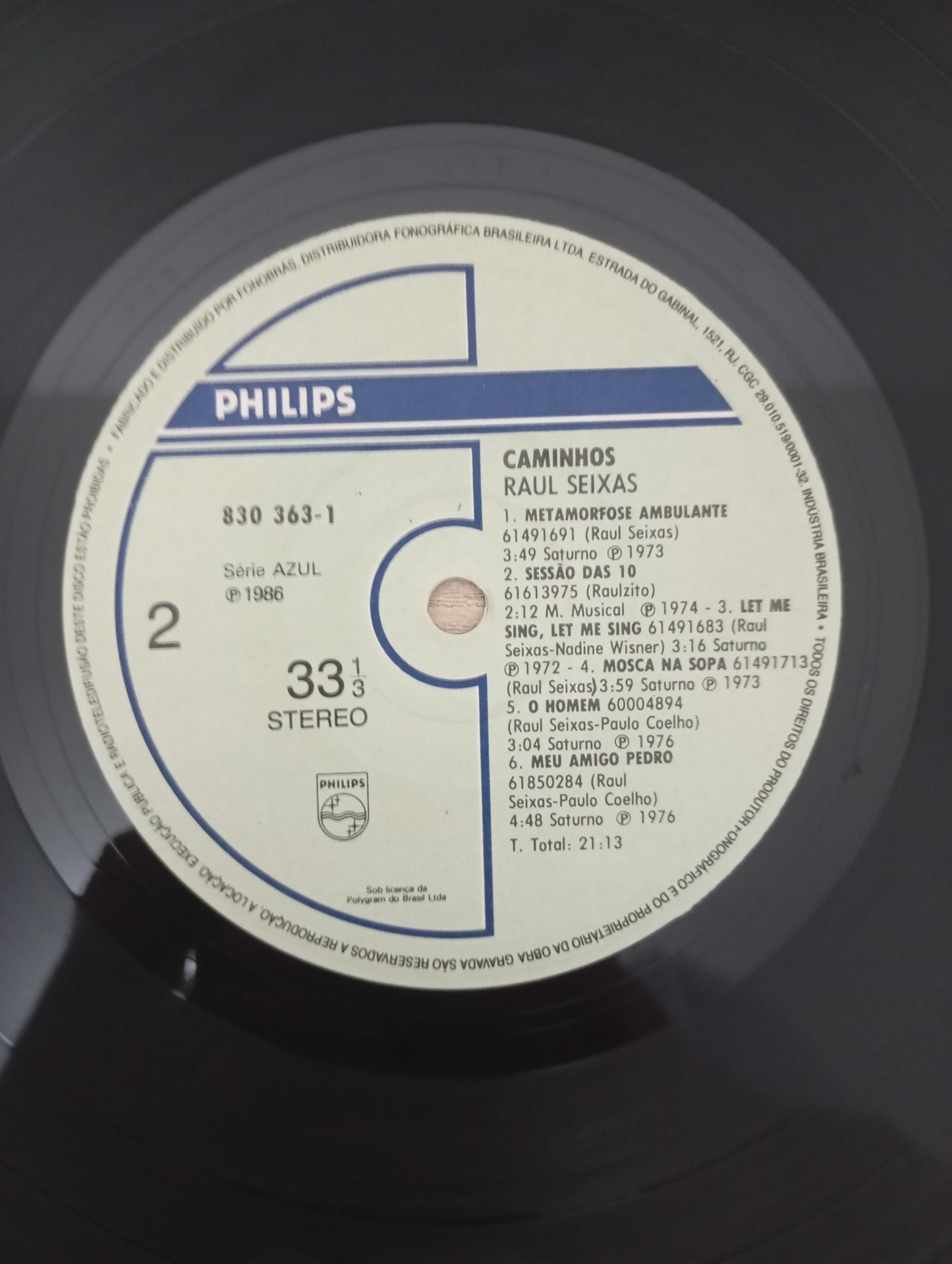 Lp Vinil Raul Seixas Caminhos