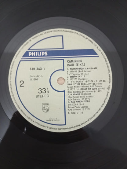 Lp Vinil Raul Seixas Caminhos