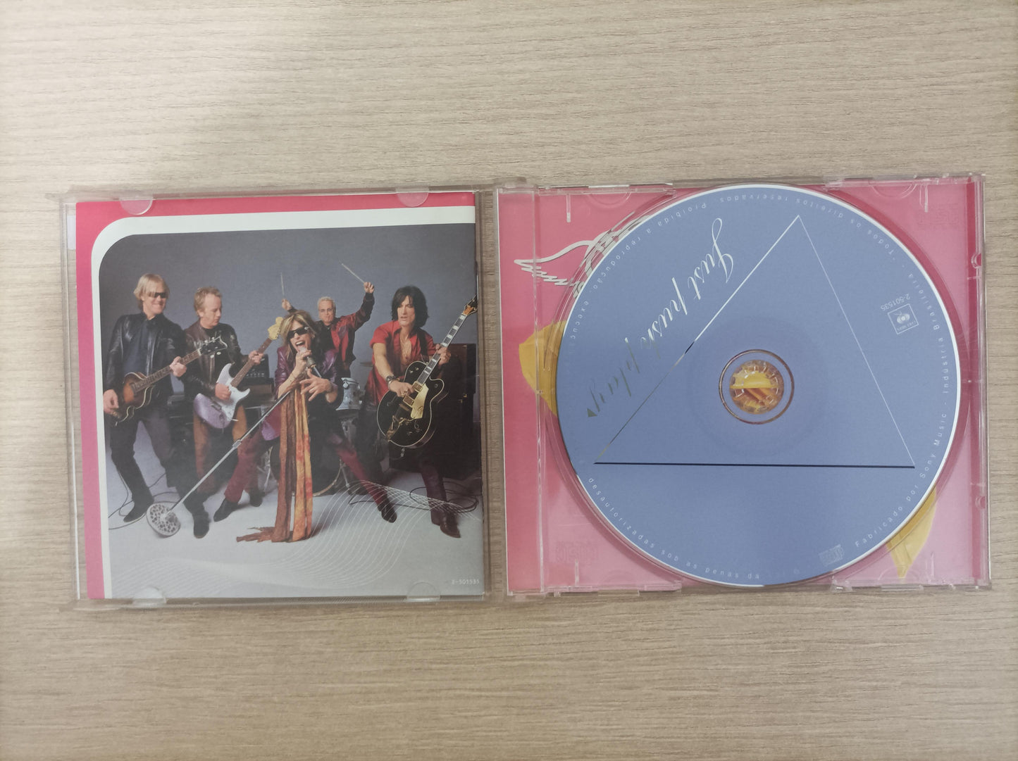 CD Aerosmith Just Push Play