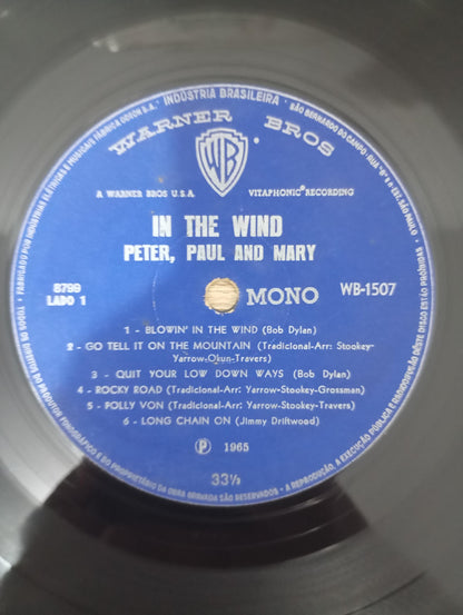 Lp Vinil Peter, Paul & Mary In The Wind