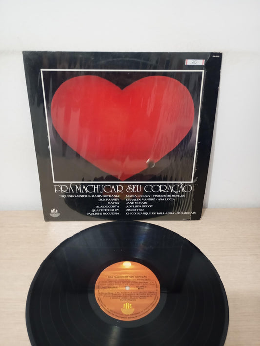 Lp Vinil Compilado Prá Machucar Seu Coração