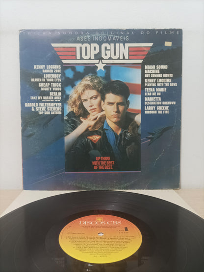 Disco Vinil Gun Trilha Sonora Top Com Encarte A