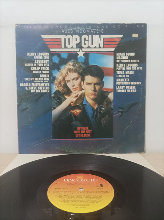 Disco Vinil Gun Trilha Sonora Top Com Encarte A