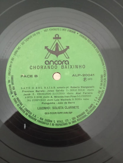 Lp Vinil Luizinho Chorando Baixinho