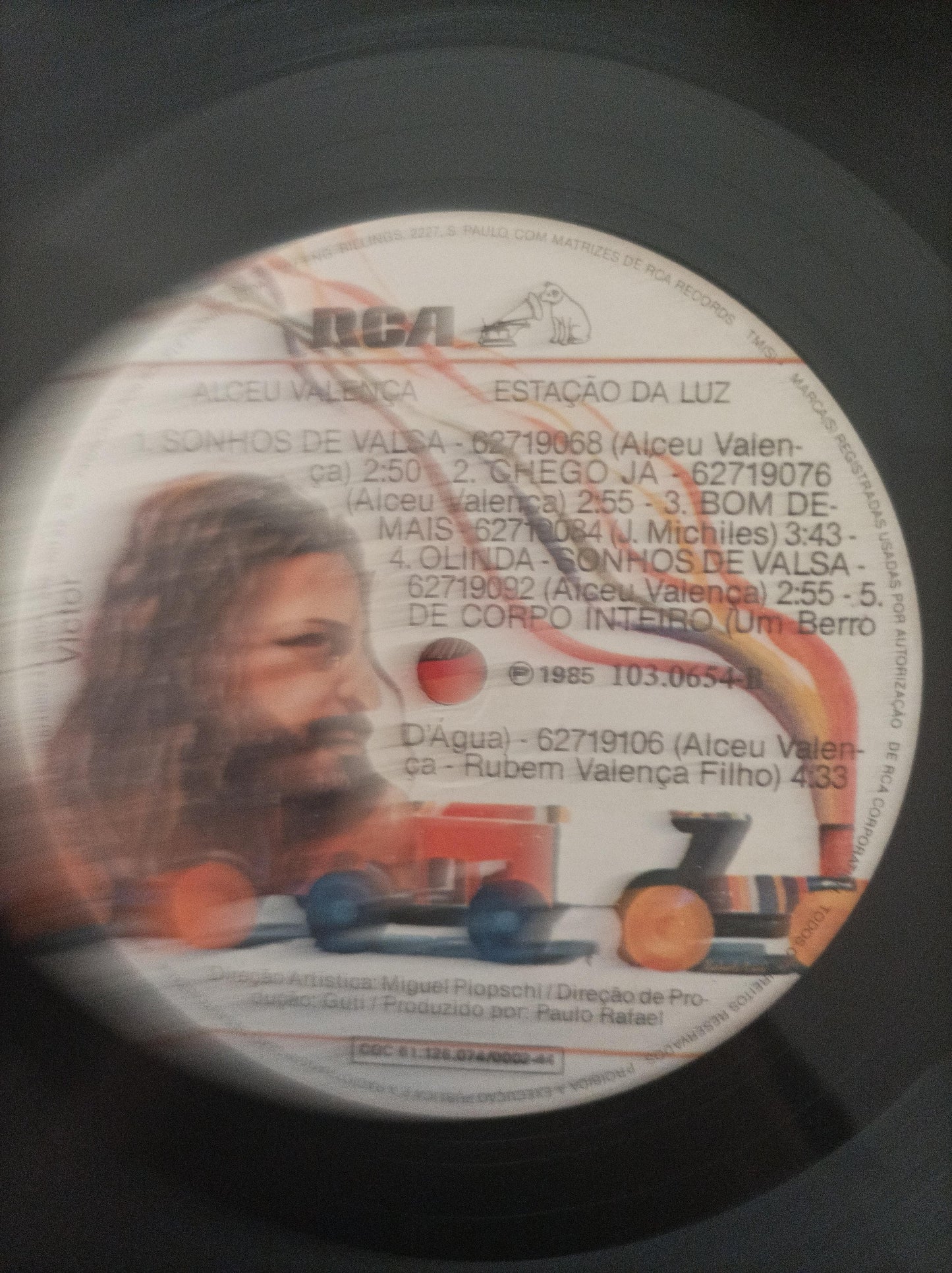 Disco Vinil Estação Da Luz Alceu Valença Com Encarte A