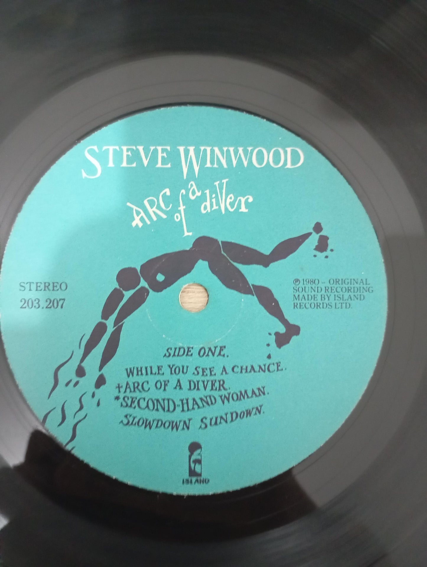 Lp Vinil Steve Winwood Arc Of A Diver