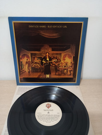 Lp Vinil Emmylou Harris Blue Kentucky Girl Com Encarte