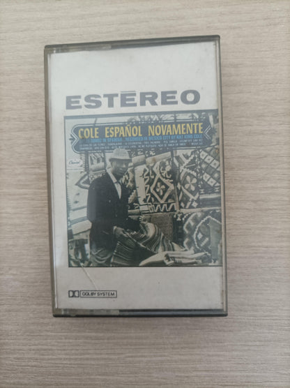 Fita K7 Cassete Nat King Cole Cole Español Novamente
