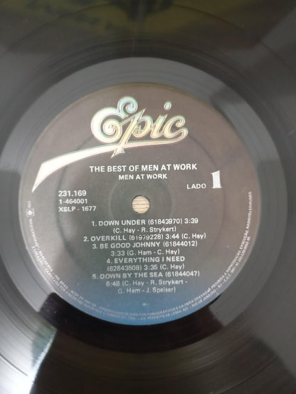 Lp Vinil Men At Work The Best Of Men At Work