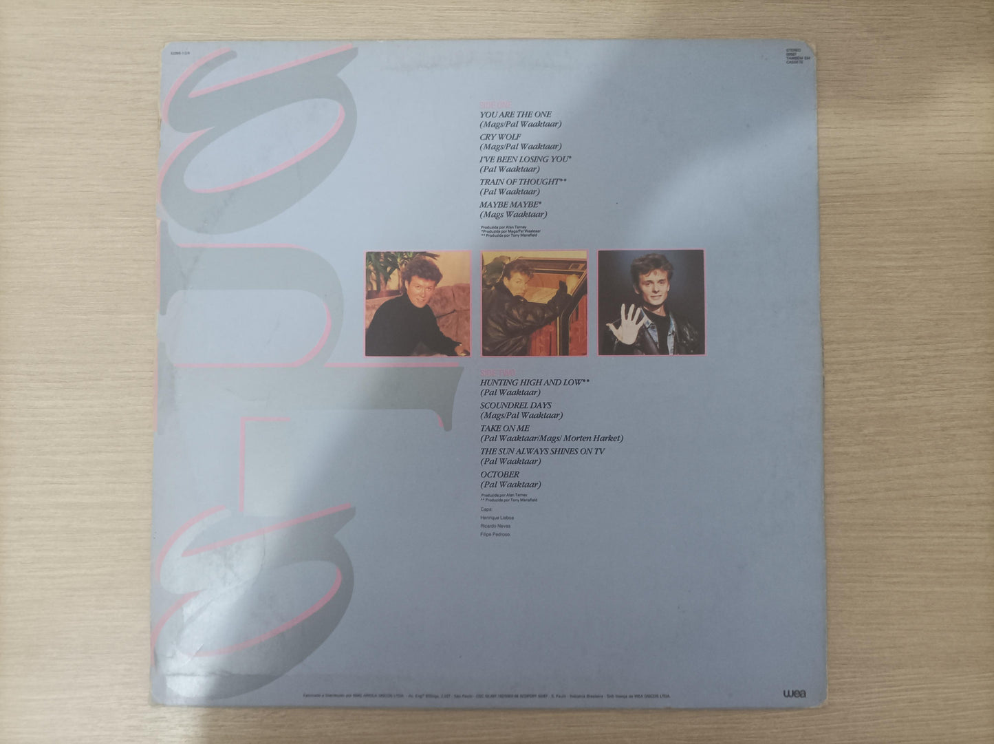 Disco Vinil On Tour In Brazil a-ha A