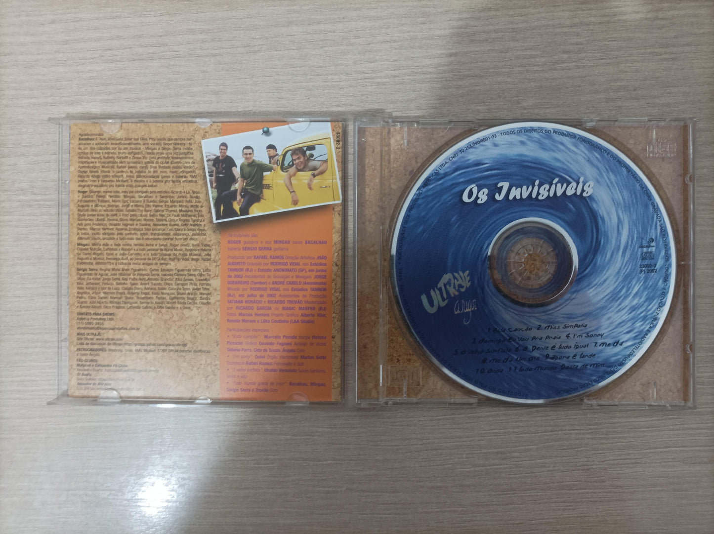 CD Ultraje A Rigor Os Invisíveis