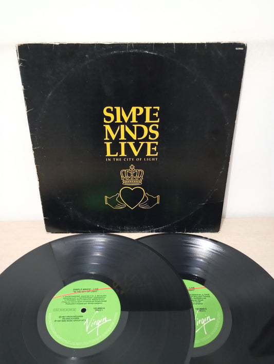 Lp Vinil Simple Minds Live In The City Of Light Duplo