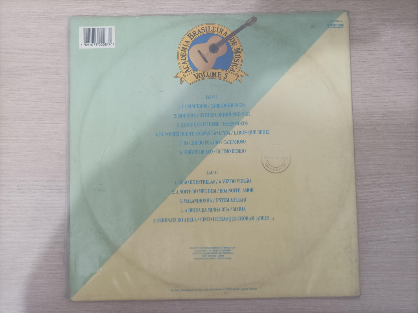 Lp Vinil Carlos José Brasil Seresta Com Encarte