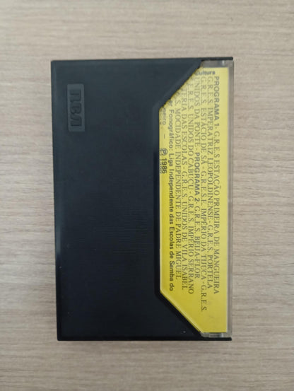 Fita K7 Cassete Sambas Enredo Escolas Samba Grupo 1A 87