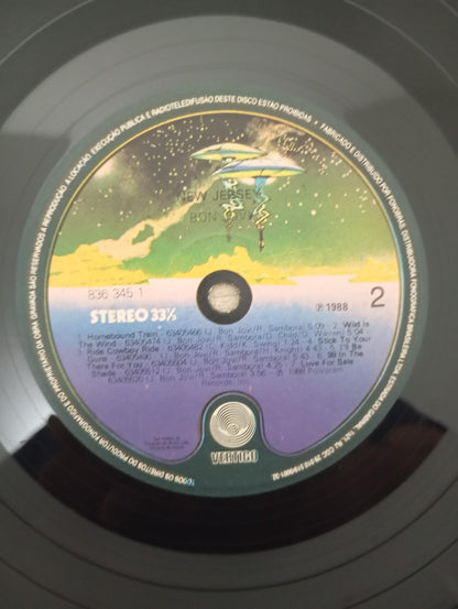 Lp Vinil Bon Jovi New Jersey Com Encarte