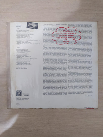 Lp Vinil Peças Célebres Para Violino