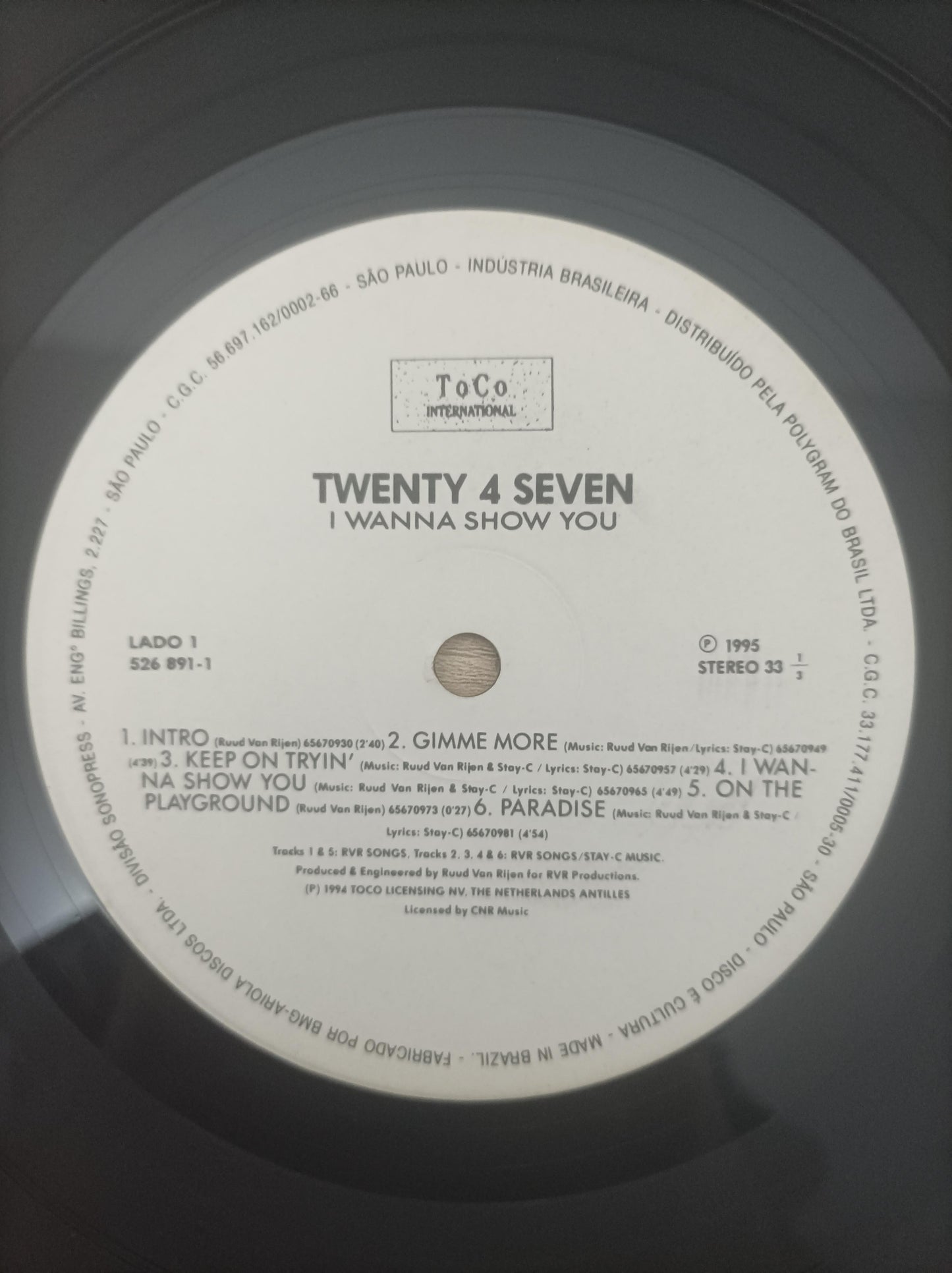 Lp Vinil Twenty 4 Seven I Wanna Show You