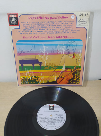 Lp Vinil Peças Célebres Para Violino