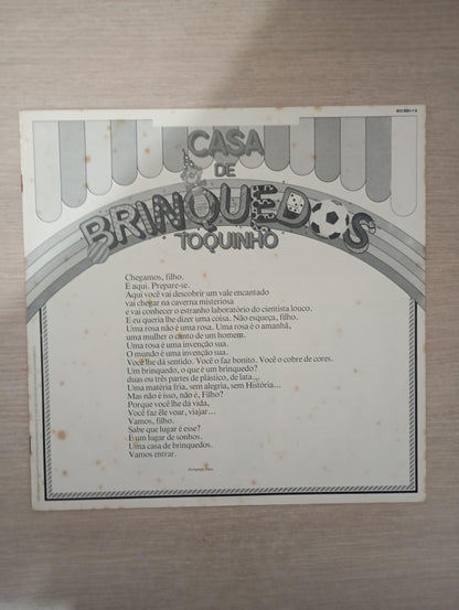 Lp Vinil Toquinho Casa De Brinquedos Com Encarte