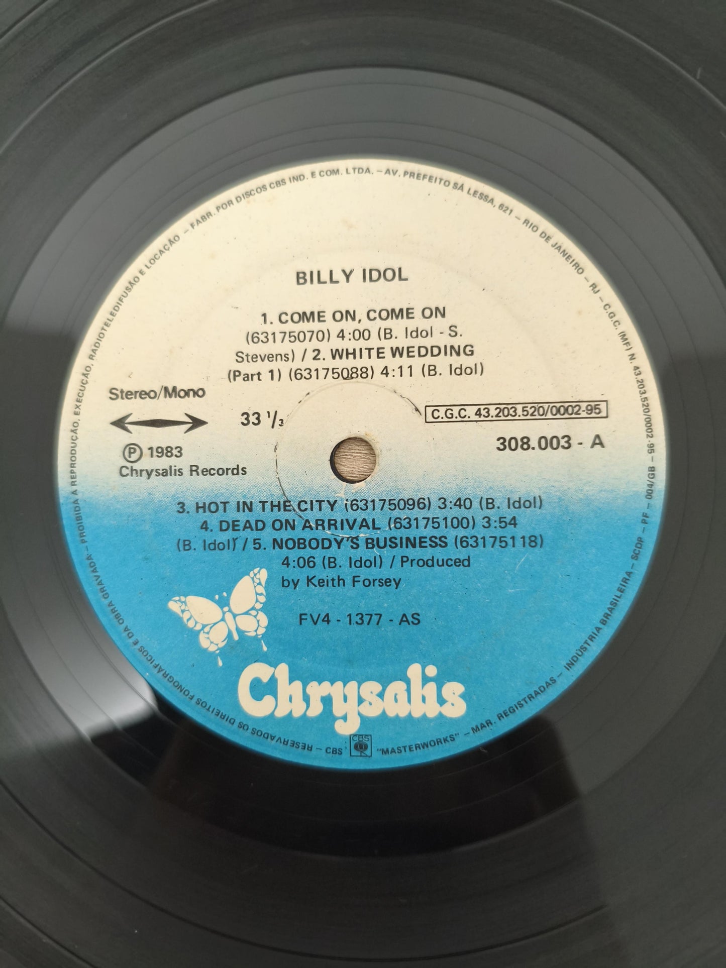 Lp Vinil Billy Idol None