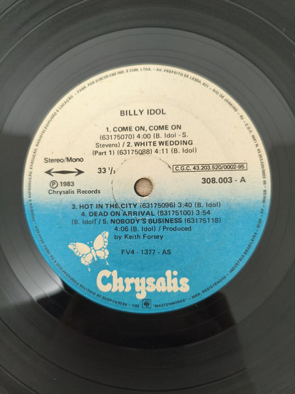 Lp Vinil Billy Idol None
