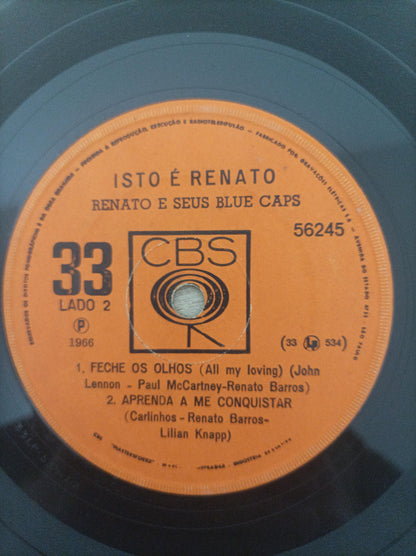 Compacto Vinil Renato E Seus Blue Caps Isto é