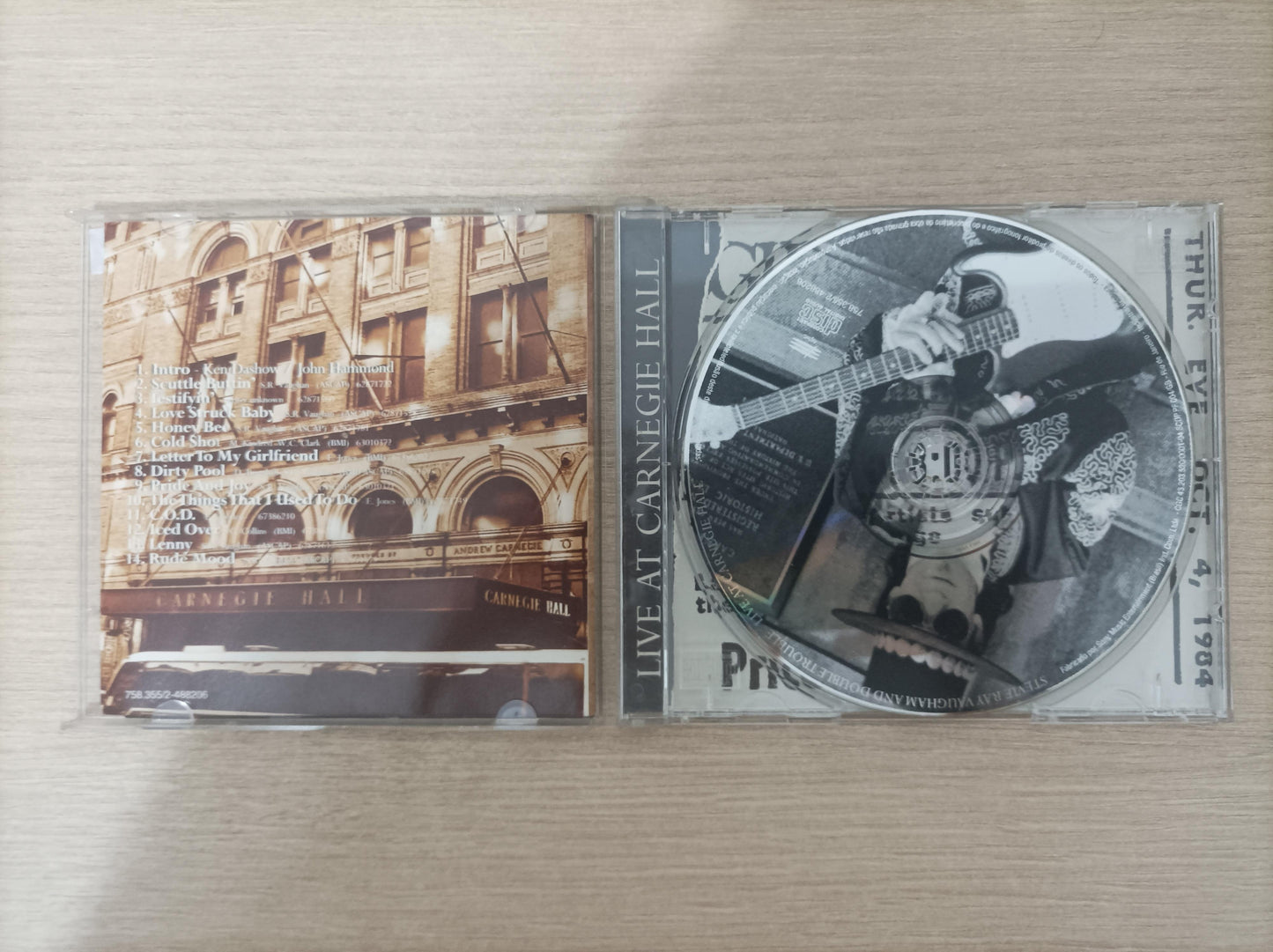 CD Stevie Ray Vaughan & Double Trouble Live At Carnegie Hall