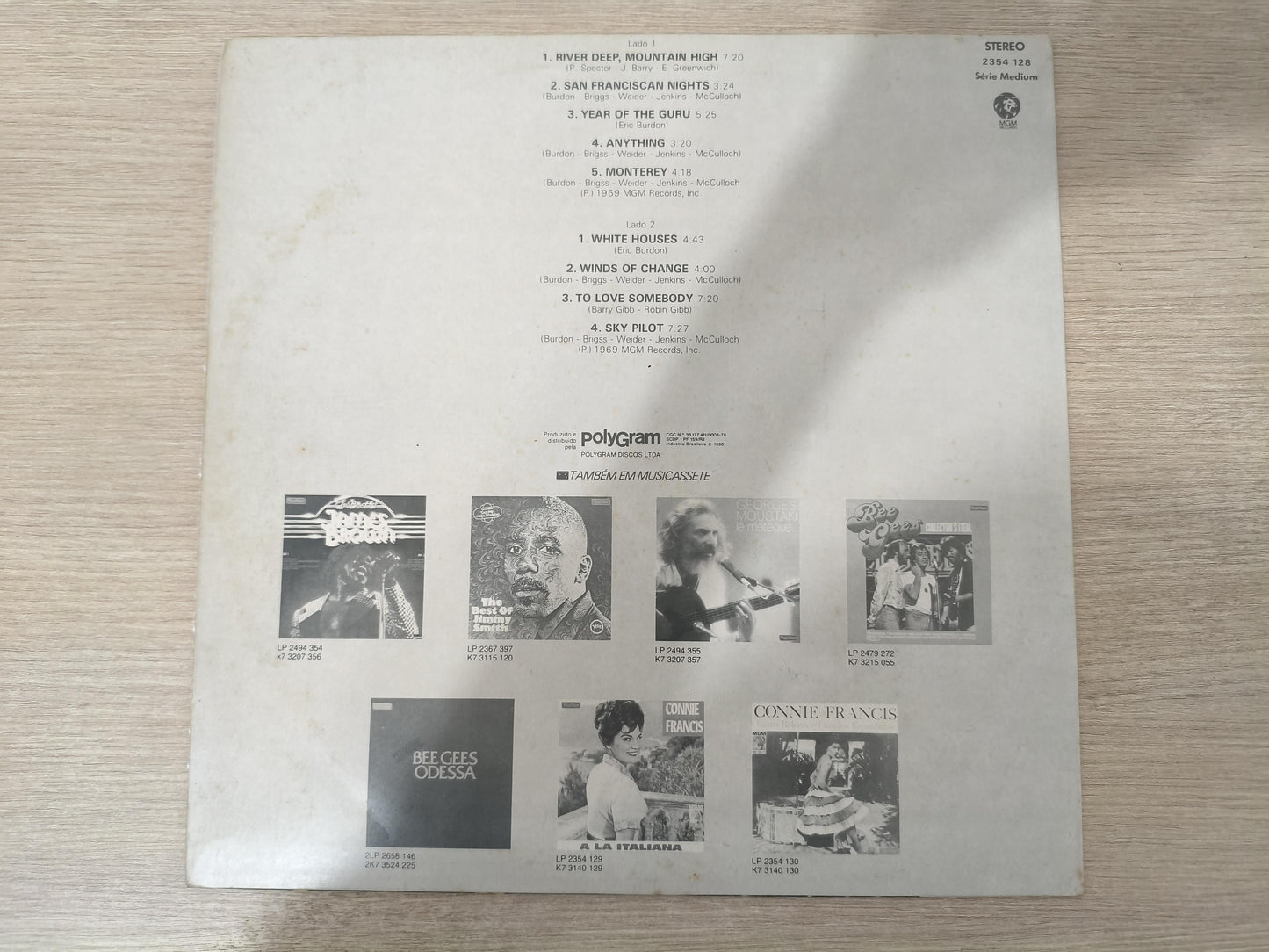 Lp Vinil Eric Burdon & The Animals Greatest Hits