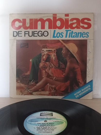 Lp Vinil Los Titanes Cumbias de Fuego