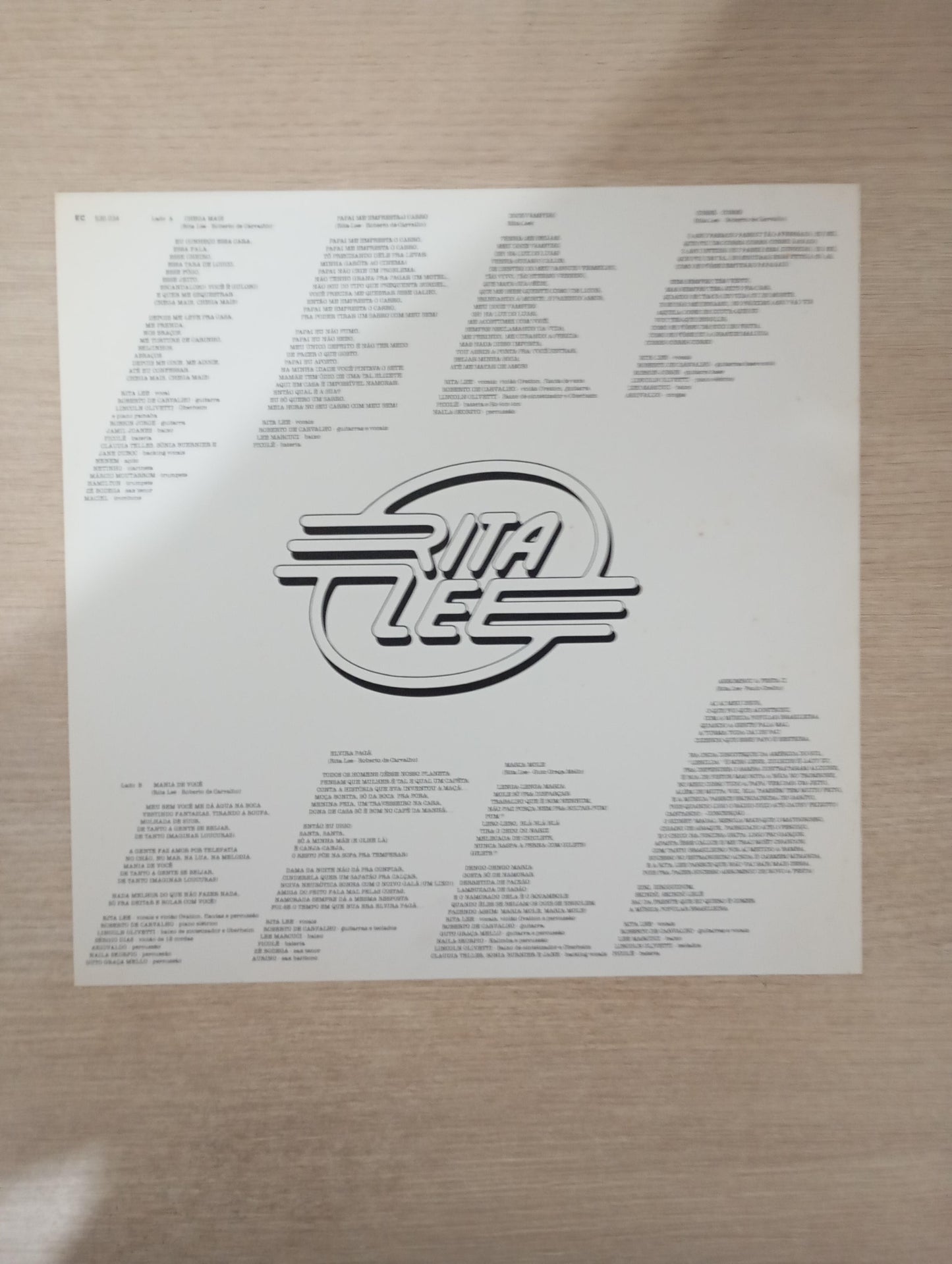 Lp Vinil Rita Lee 1979 Com Encarte