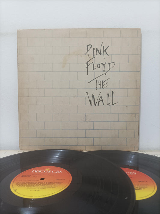 Lp Vinil Pink Floyd The Wall Duplo Com Encartes
