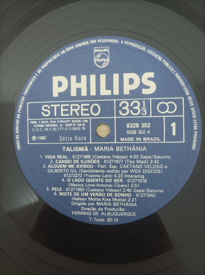 Lp Vinil Maria Bethânia Talismã