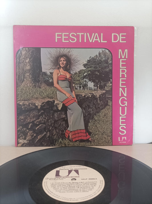 Lp Vinil Festival de Merengues