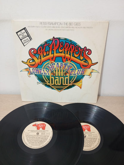 Lp Vinil Peter Frampton Bee Gees Sgt. Pepper's Duplo