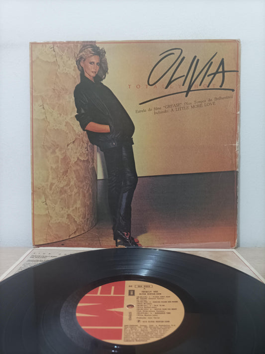 Disco Vinil Totally Hot Olivia Newton-John Com Encarte A