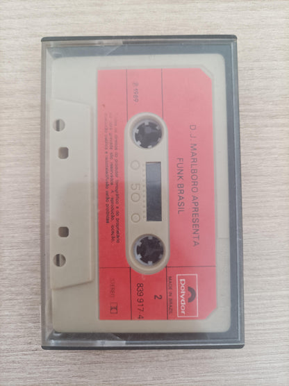 Fita K7 Cassete DJ Marlboro Apresenta Funk Brasil