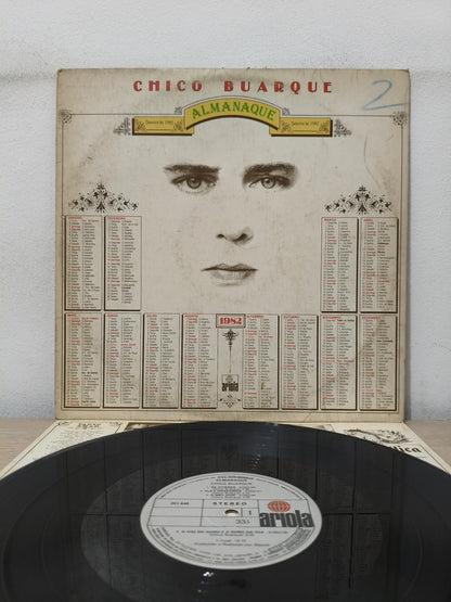 Lp Vinil Chico Buarque Almanaque Com Encarte