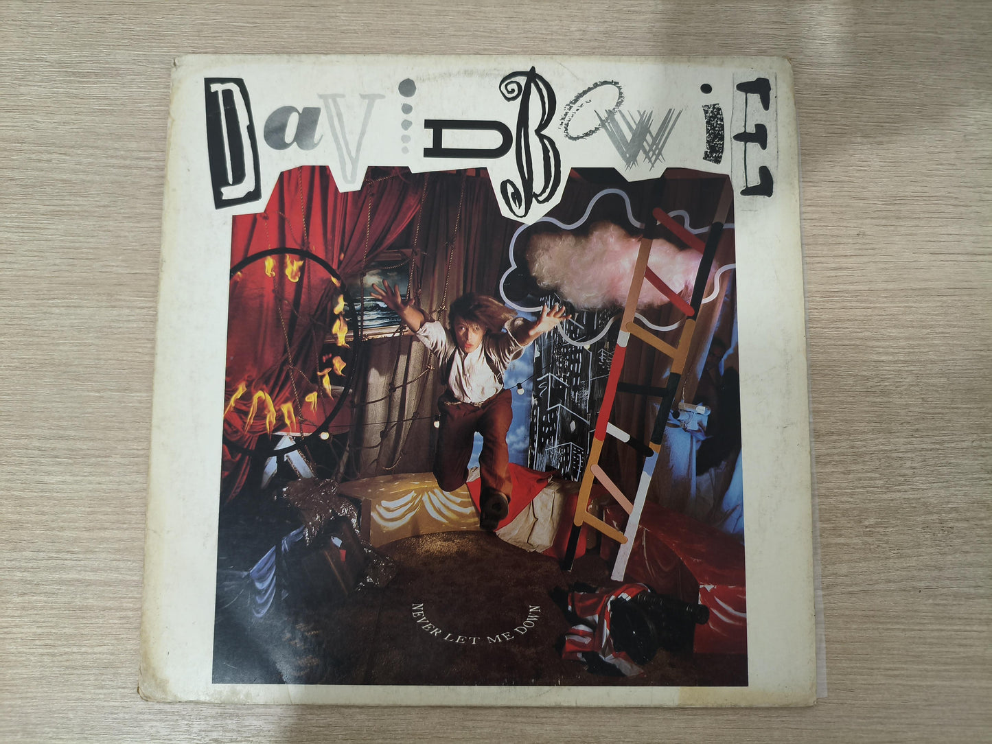 Lp Vinil David Bowie Never Let Me Down Com Encarte