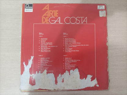 Lp Vinil Gal Costa A arte de Duplo