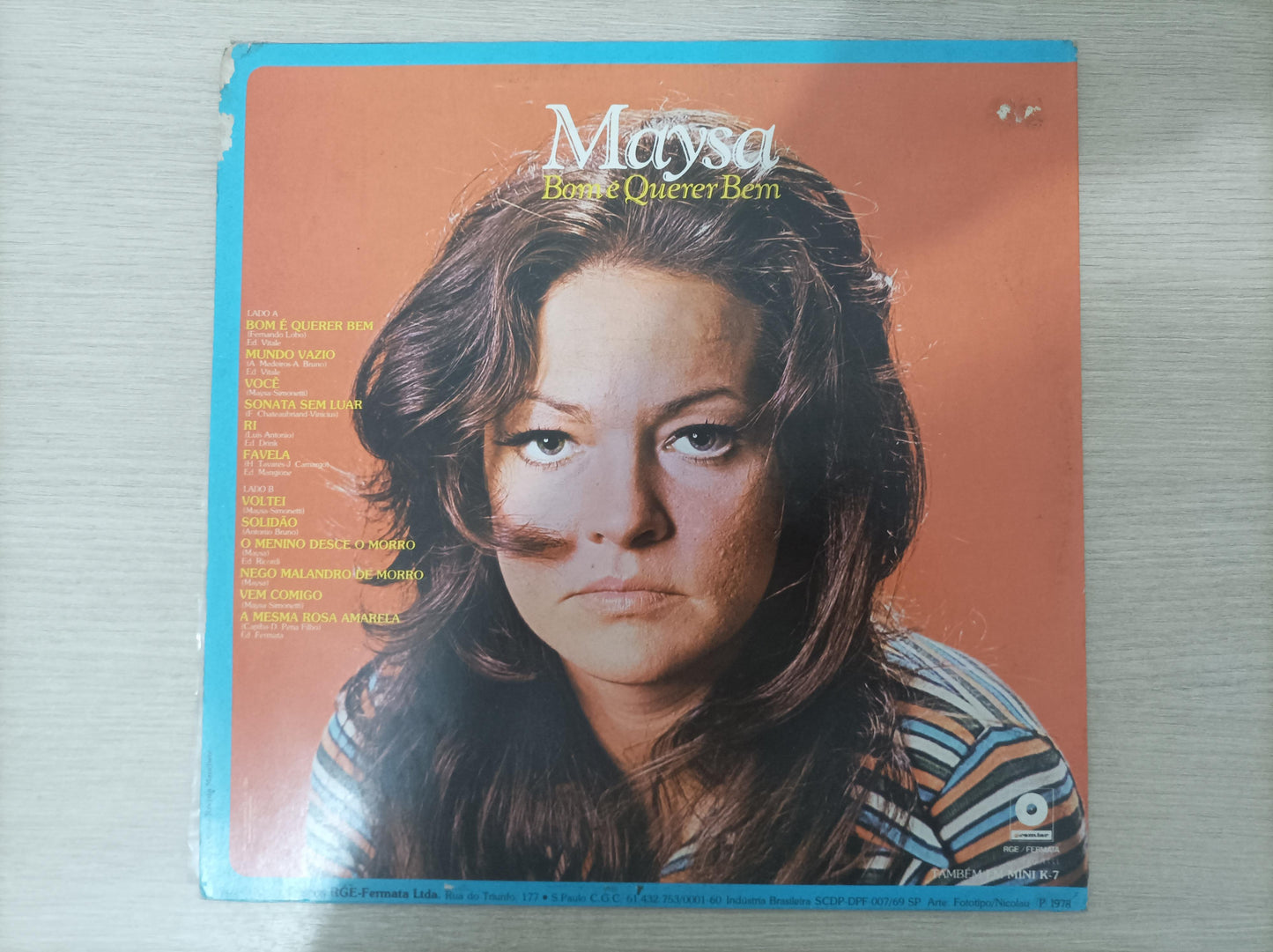 Lp Vinil Maysa Matarazzo Bom E Querer Bem