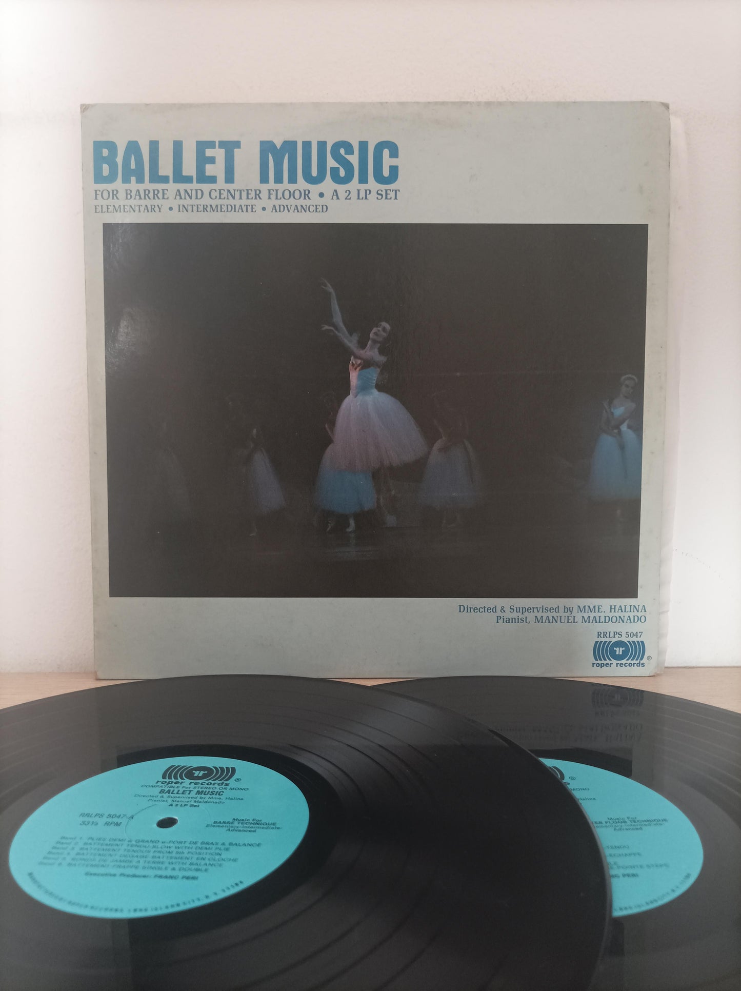 Lp Vinil Ballet Music For Barre Center Floor Duplo Importado