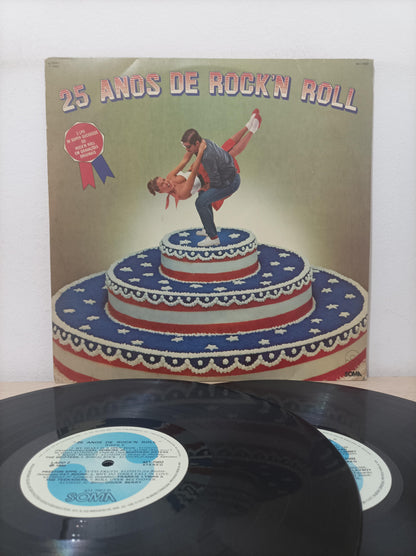 Lp Vinil 25 Anos de Rock'n Roll Duplo