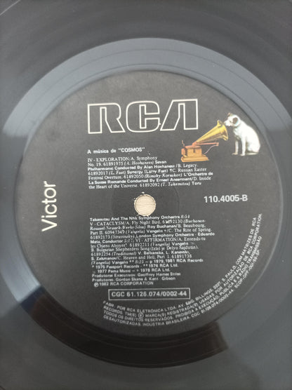 Lp Vinil A Música de Cosmos Capa Dupla