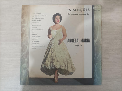 Lp Vinil Ângela Maria 16 Seleções Os Maiores Sucessos Vol. 2