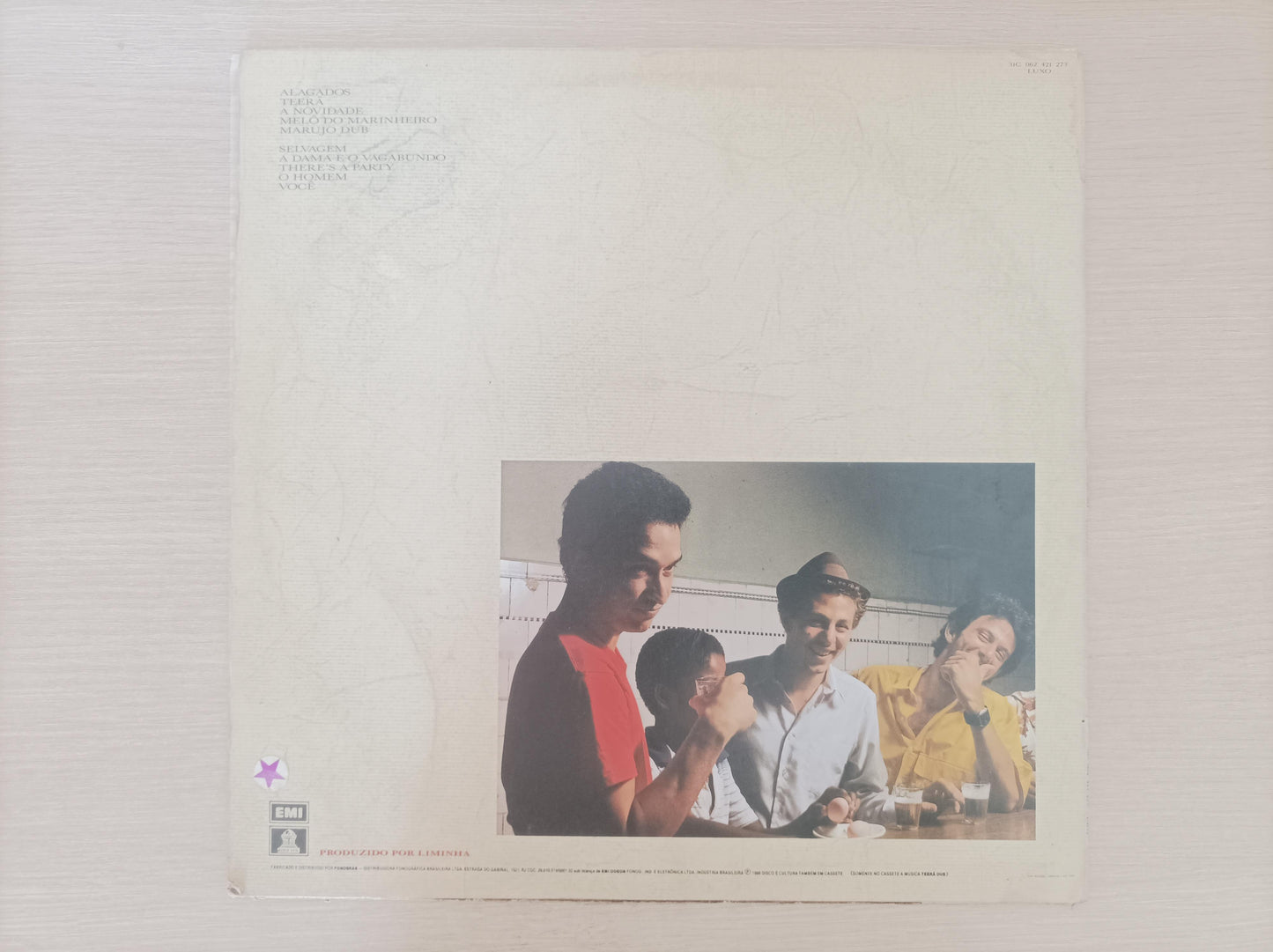 Disco Vinil Selvagem? Os Paralamas Do Sucesso Com Encarte A