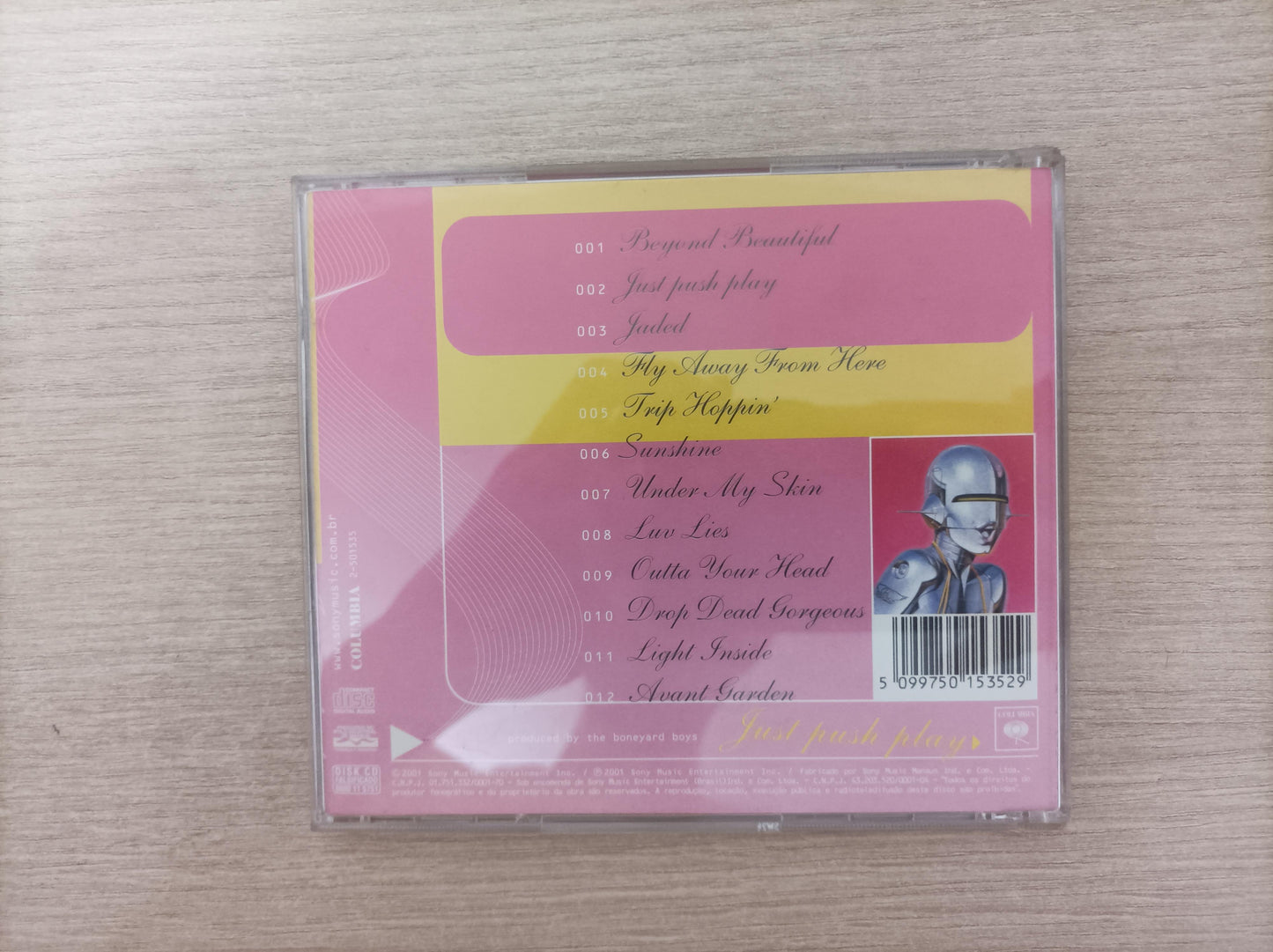 CD Aerosmith Just Push Play