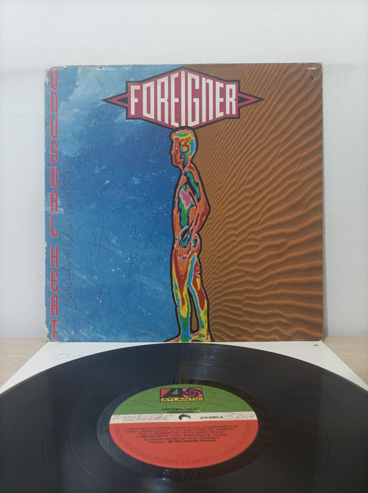 Lp Vinil Foreigner Unusual Heat Com Encarte