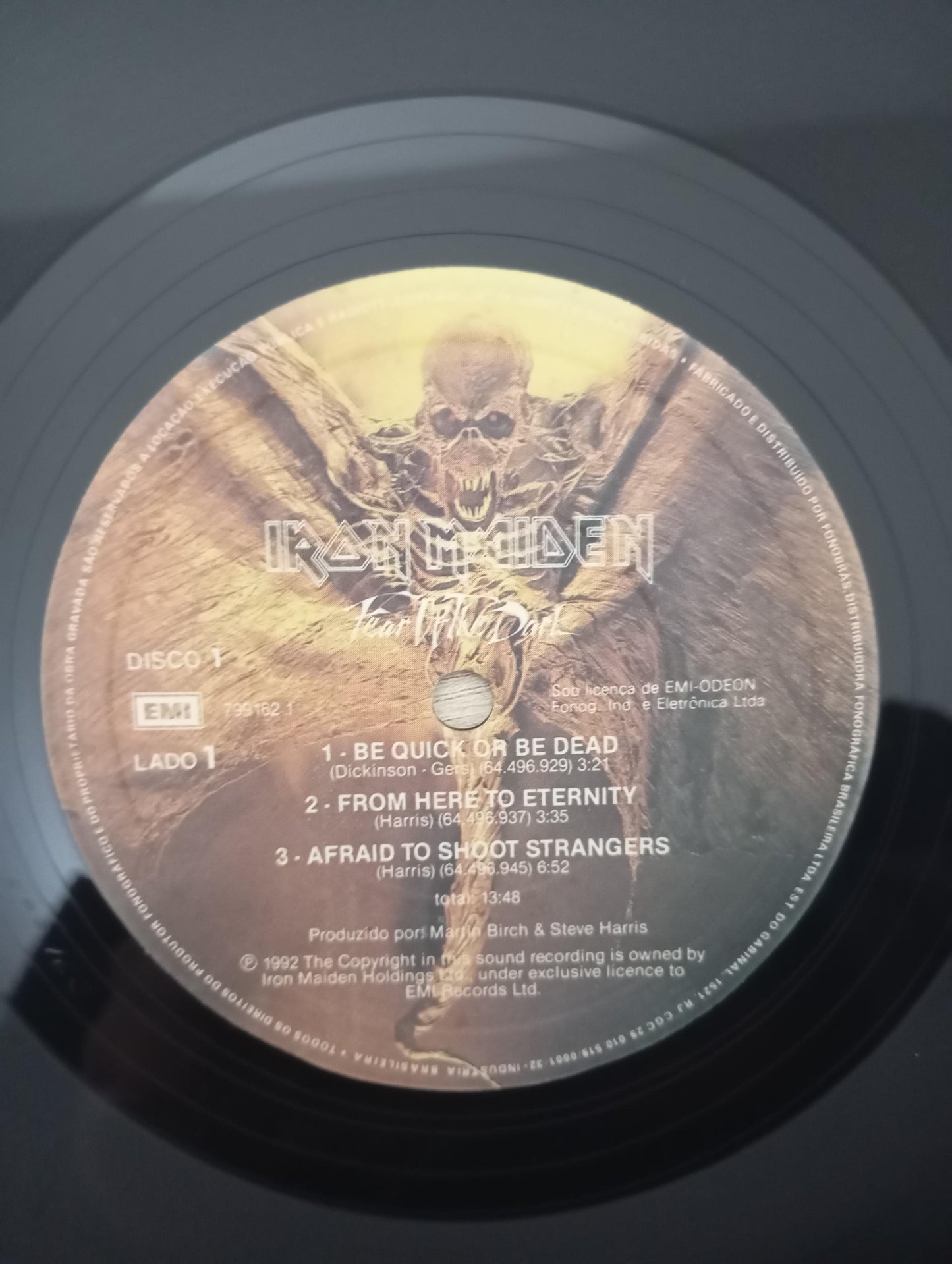 Lp Vinil Iron Maiden Fear Of The Dark Duplo