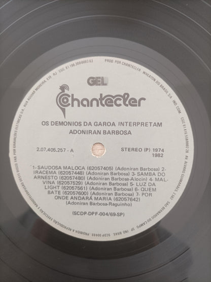 Lp Vinil Os Demônios Da Garoa Interpretam Adoniran Barbosa