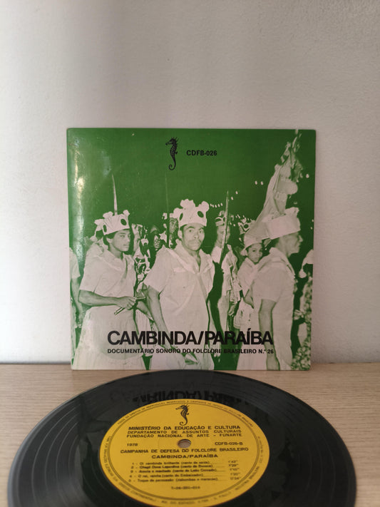 Compacto Vinil Folclore Brasileiro 26 Cambinda / Paraíba